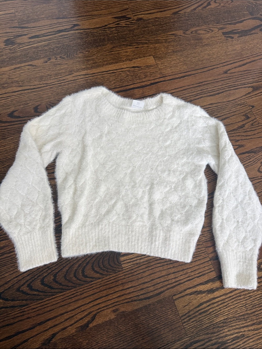 Abercrombie kids Cream Knit Sweater